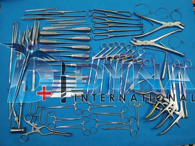 BASIC CRANIOTOMY & Laminectomy Surgical Orthopedic Spinal Instruments ...