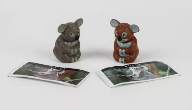 Cadbury YOWIE Series 1 Rare Koala Colour VARIATION + Green Paper