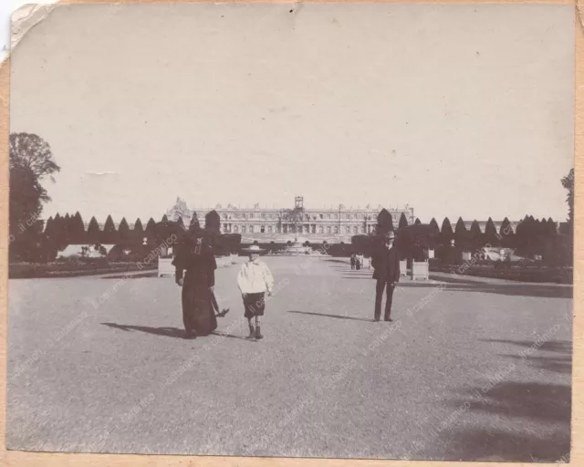 Photo Château de Versailles Vintage Print début XX siècle