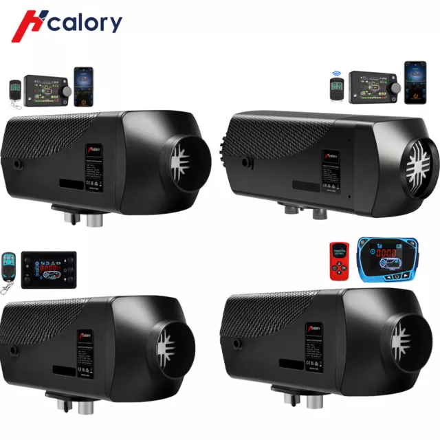 Hcalory Diesel Air Heater 5-8KW 12V All In One LCD bluetooth Motorhome Truck