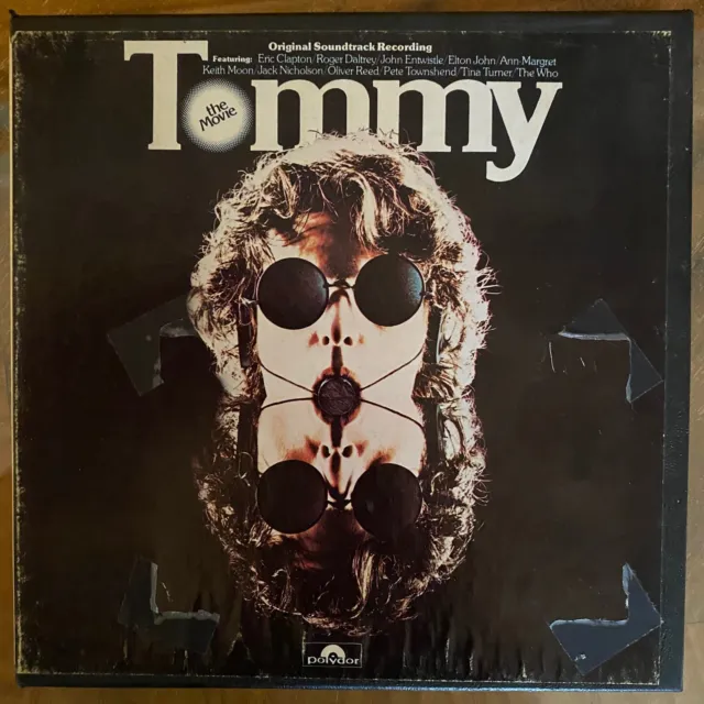 THE WHO Tommy Movie Soundtrack Vintage 1975 3-3/4 IPS Reel to Reel ELTON JOHN