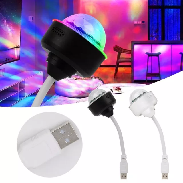 USB Lumière de partie de boule de disco  Décoration de fête