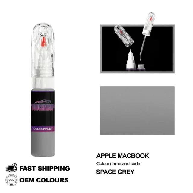 Para Apple Macbook Pro / Air Space Grey Grey Scratch Repair Touch Up Pintura Pen