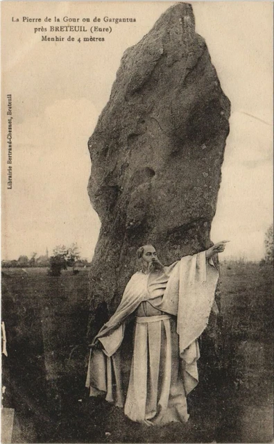 CPA La Pierre de la Gour ou de Gargantua pres Breteuil (1160346)