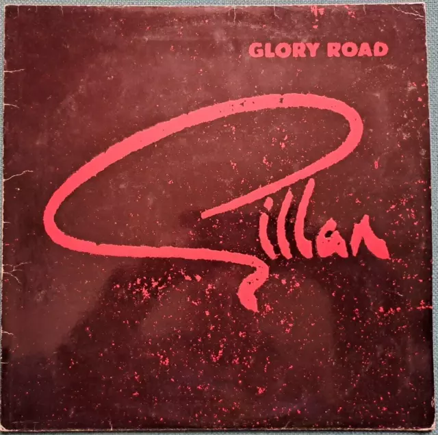 * GILLAN - Glory Road - 12" VINYL ALBUM LP - EX+ - EMBOSSED SLEEVE