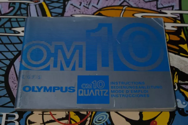 Original Olympus OM-10 Users instruction Manual