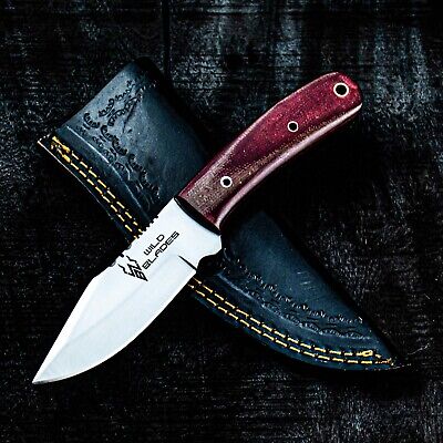 7.2" Wild Blades Custom Handmade Hunting Knife|Tactical|Fixed Blade|Edc Camping