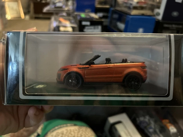 ORIGINAL RANGE ROVER Modellauto Evoque Cabrio Phoenix Orange 1:43 51LDDC008ORY EUR 62,90 - DE
