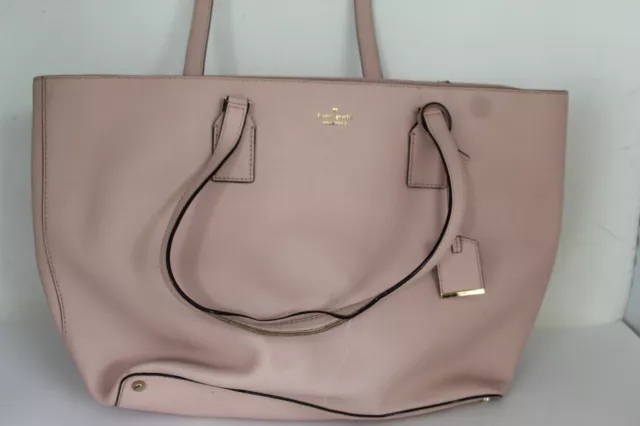 Kate Spade Cameron Street Tote Pastel Pink Leather