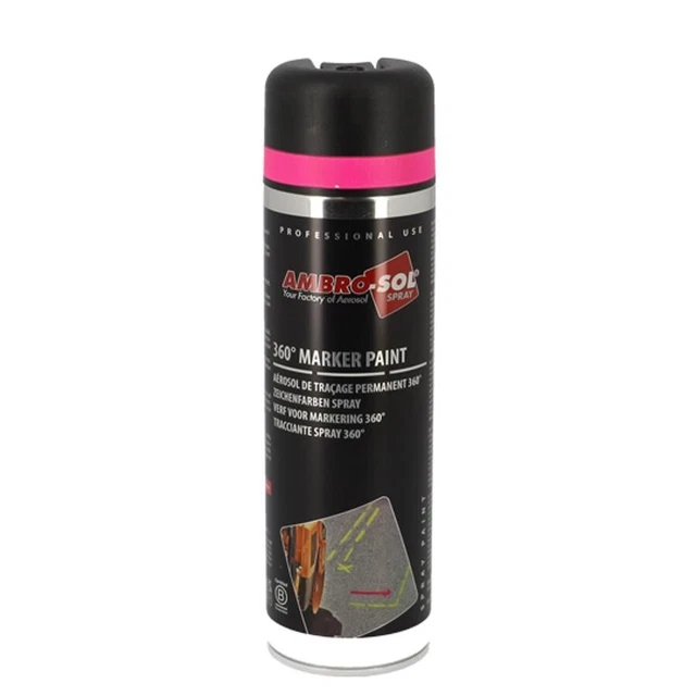 Bombe de peinture traceur de chantier vert fluo - 500 mL - Achat