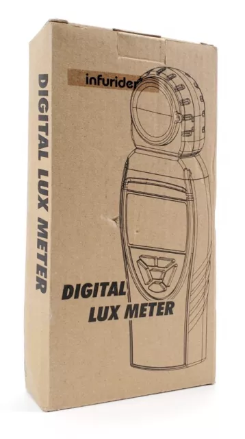 INFURIDER Digital Lux Meter Light Illuminance YF-8801A Handheld