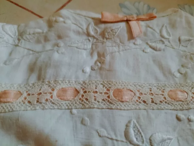 poupée robe ancienne POUR  SFBJ  jumeau unis France Bru ANTIC DRESS