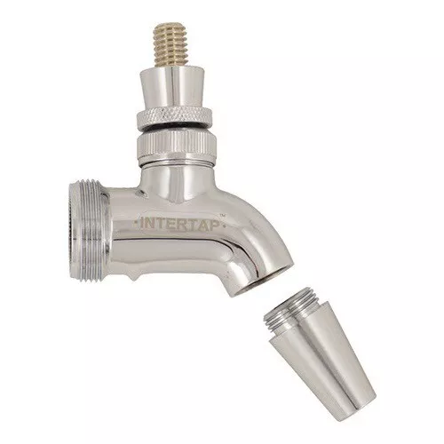 Intertap Forward Sealing Beer Faucet - Modular Kegerator Keg Tap, Homebrew, Beer 2