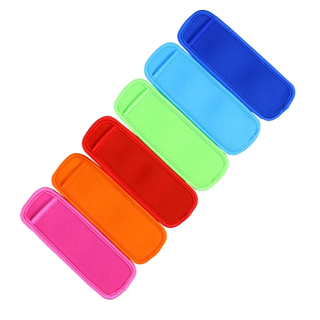 6 Pcs Neoprene Fabric Colorful Popsicles Sets Refrigerator Stand Popularity