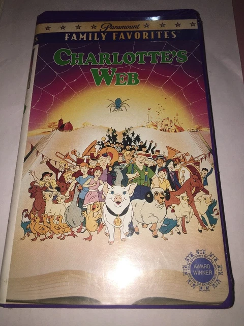 VINTAGE 1973 CHARLOTTE'S Web VHS Video Tape £62.46 - PicClick UK