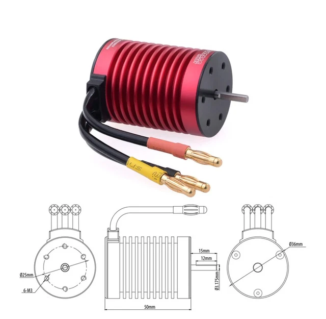 1/10 RC BRUSHLESS Motor 540 For Tamiya Holiday Buggy