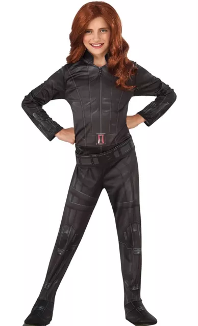New Marvel Captain America Civil War Black Widow Child Size Medium Costume