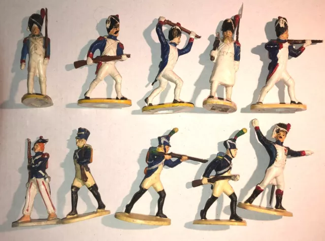 41912    Jim 1Er Empire France Grenadiers Et Infanterie 10 Figurines Plastique