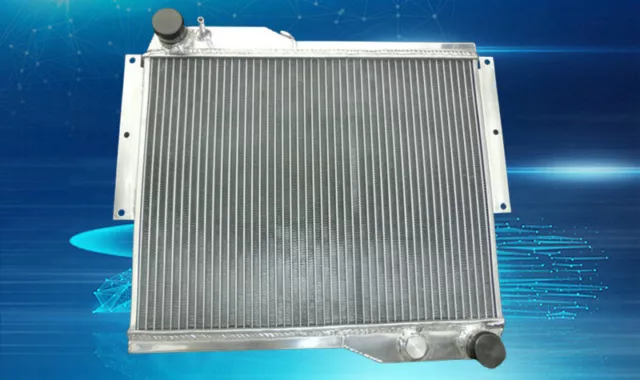 5 Row Aluminum Radiator+Fan For Mg Mgb Gt V8 1973-1976 1974 1975 1976 73 74 75 3