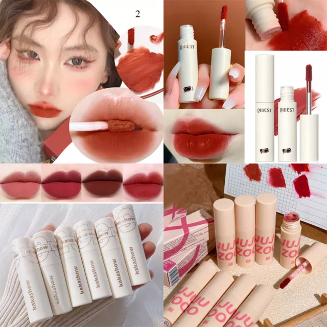 Velours Rouge à Lèvres Mat Brillant Durable Vernis Cosmétique Maquillage Neuf