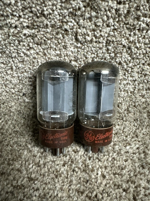 General Electric 5881 Lot Of 2 Power Tested Good