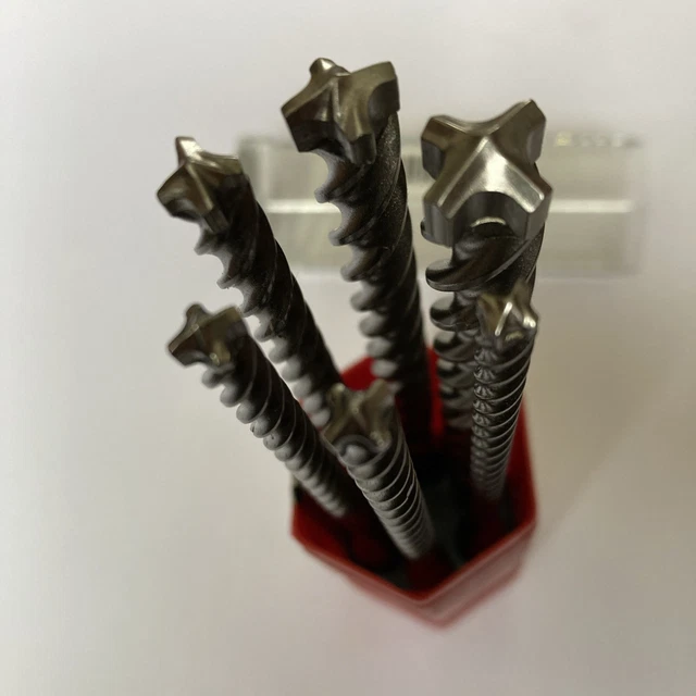 HILTI TE-CX SET (4) M10 SATZ SDS+ Masonry Drill Bit Set HILTI TE-CX SET (4) M10 SATZ SDS+ Masonry Drill Bit Set