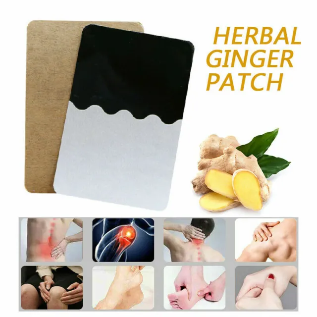 Ginger Herbal Detox Foot Patches Pads Toxins Removal Weight Loss Constipation
