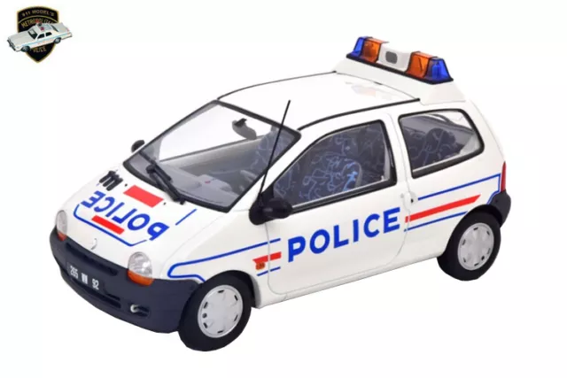 RENAULT TWINGO 1 1995 - Voiture police nationale France - 1/18 NOREV 185296
