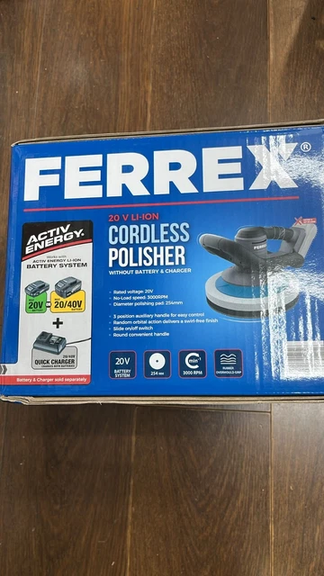 Ferrex cordless polisher outlet