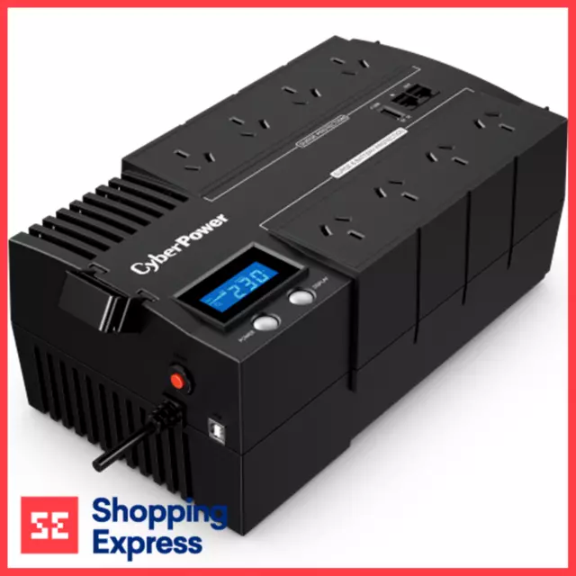 Cyberpower UPS 1000VA 600W 8-Outlets Powerboard Style USB Backup Power Supply