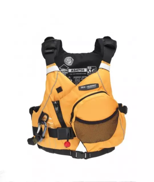 SEA TO SUMMIT Solution Leader Rescue Life Jacket vest, Sea kayak White Water PFD £118.97