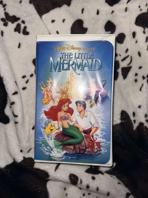 The Little Mermaid (VHS, 1989, Black Diamond Edition) Banned Cover