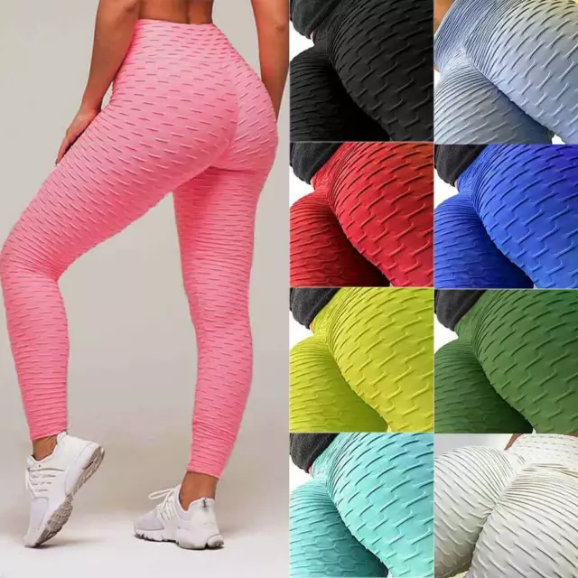 Sexy Ruched Butt Lift Legging With Pockets Women Anti Cellulite Elastic  Yoga Pants Fitness Gym Sportswear Push Up Workout Tights - Yoga Pants -  AliExpress
