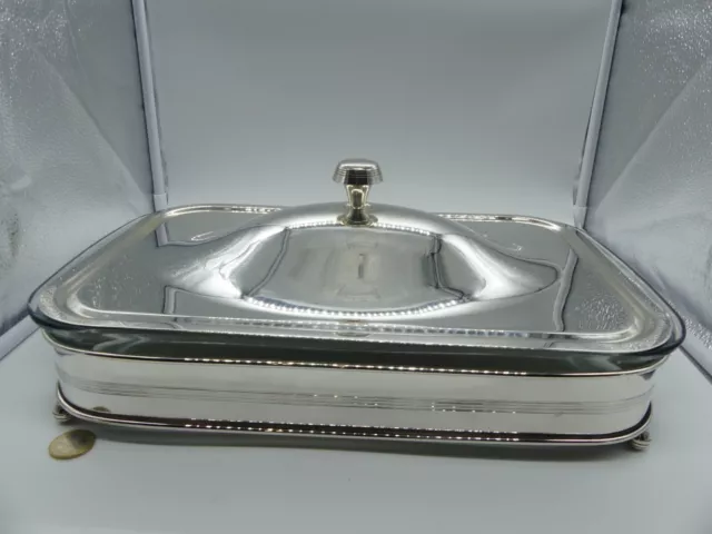 Plat à Gratin Relaxdays 5 L Avec Couvercle En Verre - Antiadhésif, Pour Toutes Plaques (gaz, électrique, Vitro)