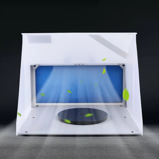 Mini cabina spray intelligente aerografo studio vernice nebbia filtro sistema scarico aria