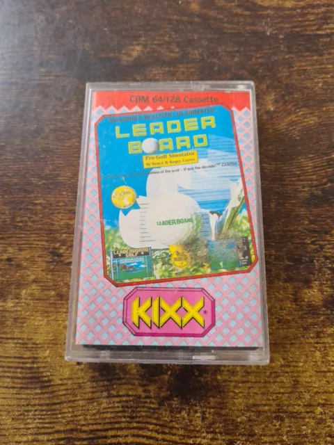 Leader Board Pro Golf Sim - C64 - Commodore 64