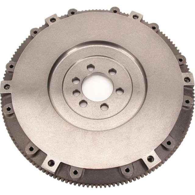 Small Block Fits Chevy Cast Iron Flywheel, 153 Tooth, 1-Piece Main