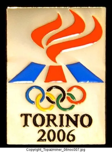 Olympic Pins Torino Italy 2006 Country Noc Iceland