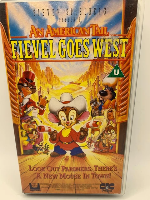 VHS - AN American Tail Fievel Goes West (H27) £4.00 - PicClick UK