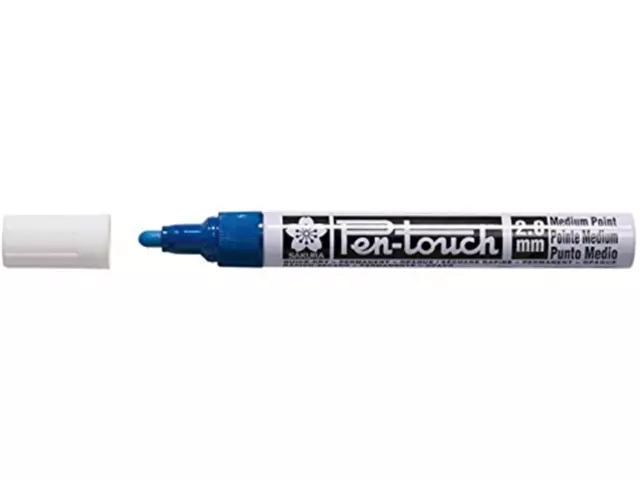 Pennarello Pen Touch Medio Punta 2mm Blu | Sakura