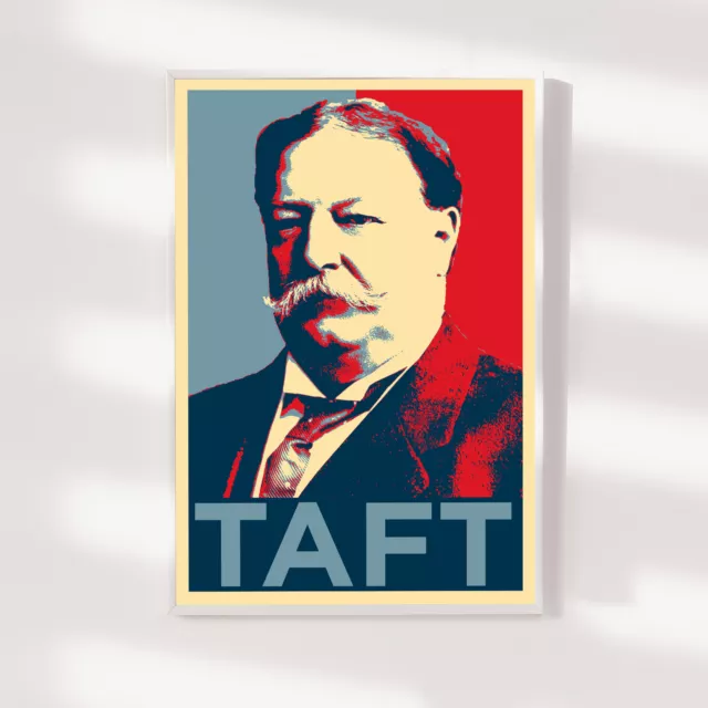 William Howard Taft Art Print 'Hope' - Photo Poster Gift - USA President 2