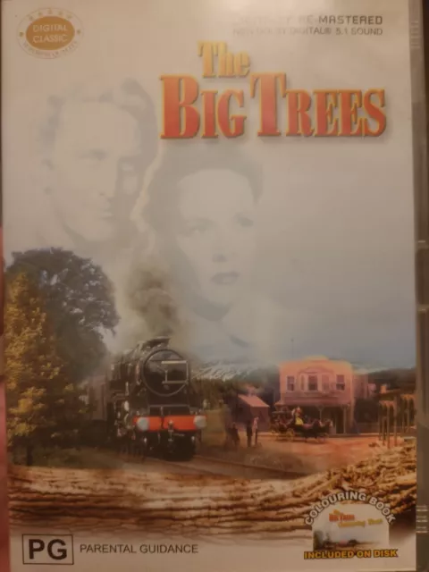 The Big Trees (DVD, 1952) Kirk Douglas Western Drama All Regions