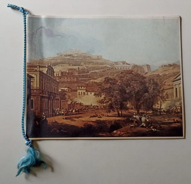 B344 Calendario Brigata Meccanizzata Brescia 1983 Con Cordoncino