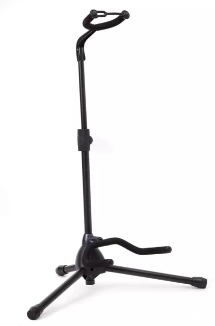 Hola! Music Height Adjustable & Collapsible Guitar Stand w/Padded Neck & Yoke