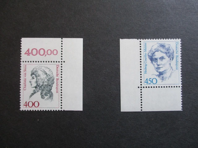 BRD- Lot postfr. m. Eckrand Mi. 1582+1614 - sehr preiswert