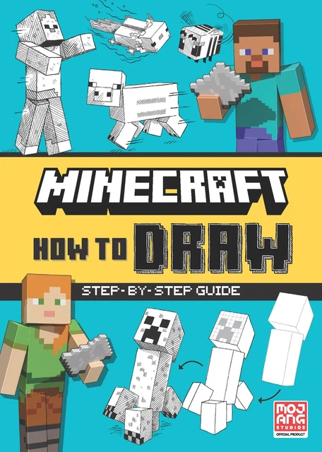 MINECRAFT HOW TO Draw: An official Minecraft drawing book, fully ...