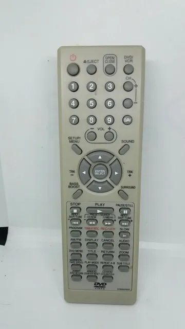 Bush Grundig Orion TV VCR  Remote Control 076n0hn020 Tested & Working