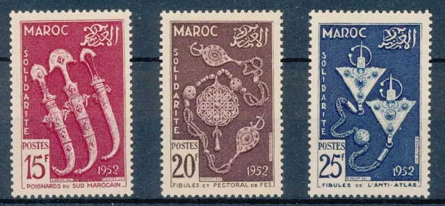 [BIN16368] Morocco 1953 good set very fine MNH stamps