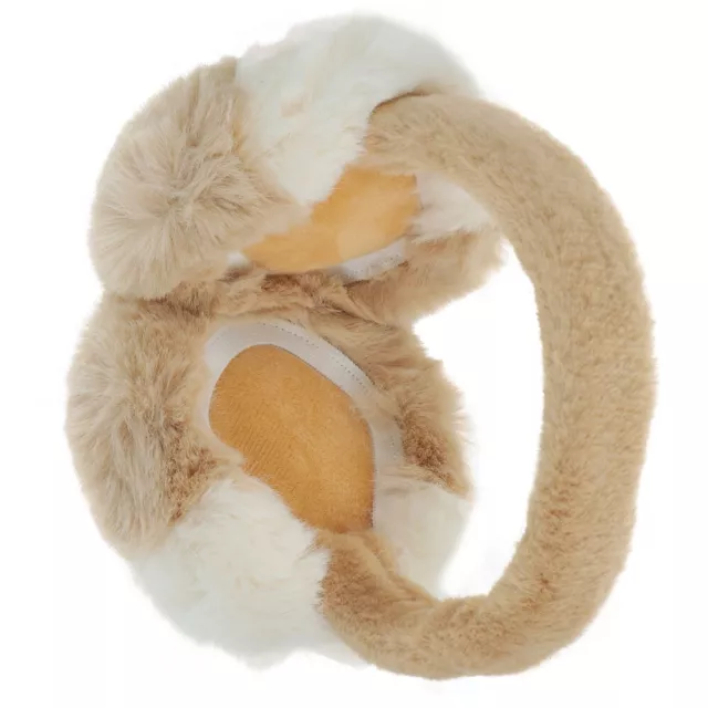 Fuzzy Earmuffs Hat Warmers for Women Cover Winter Furry Rabbit