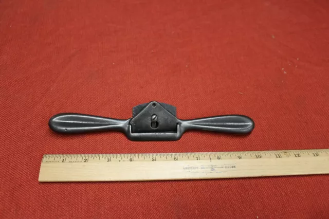 Vintage Stanley Antique Spoke Shave Wood working Tool Old Coopers Tools